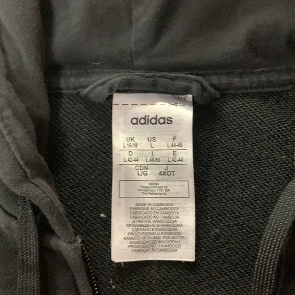 Black Adidas Jacket - Picture 4 of 4